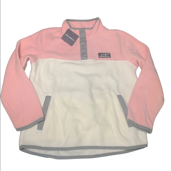Eddie Bauer Other - NWT Eddie Bauer Quest 1/4 Snap Button Fleece Pullover Sweater Jacket size M